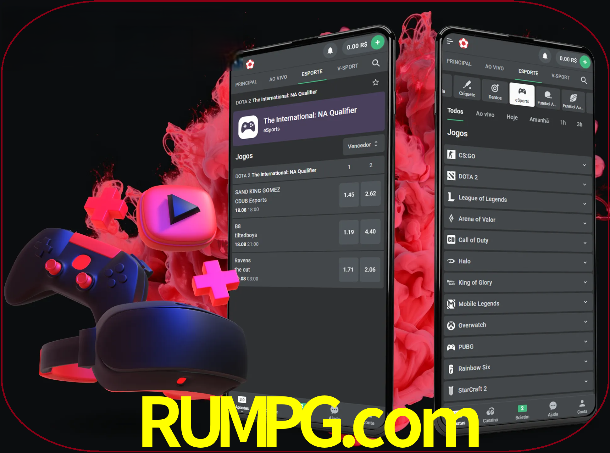 Para ter a aplicação móvel rumpg no seu smartphone, basta descarregar o ficheiro apk e seguir as instruções.